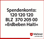 Spendenaufruf der Malteser