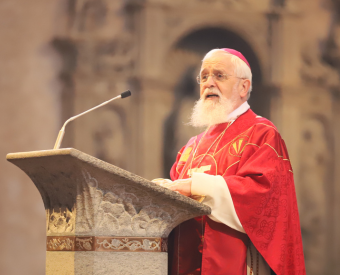 Gottesdienst mit Ökumenebischof Feige im Rahmen der Heilig-Rock-Tage in Trier am 7. Mai 2025