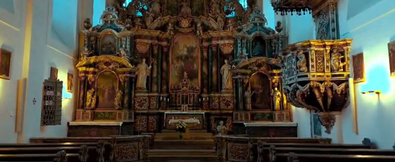 Innenraum der Klosterkirche Egeln