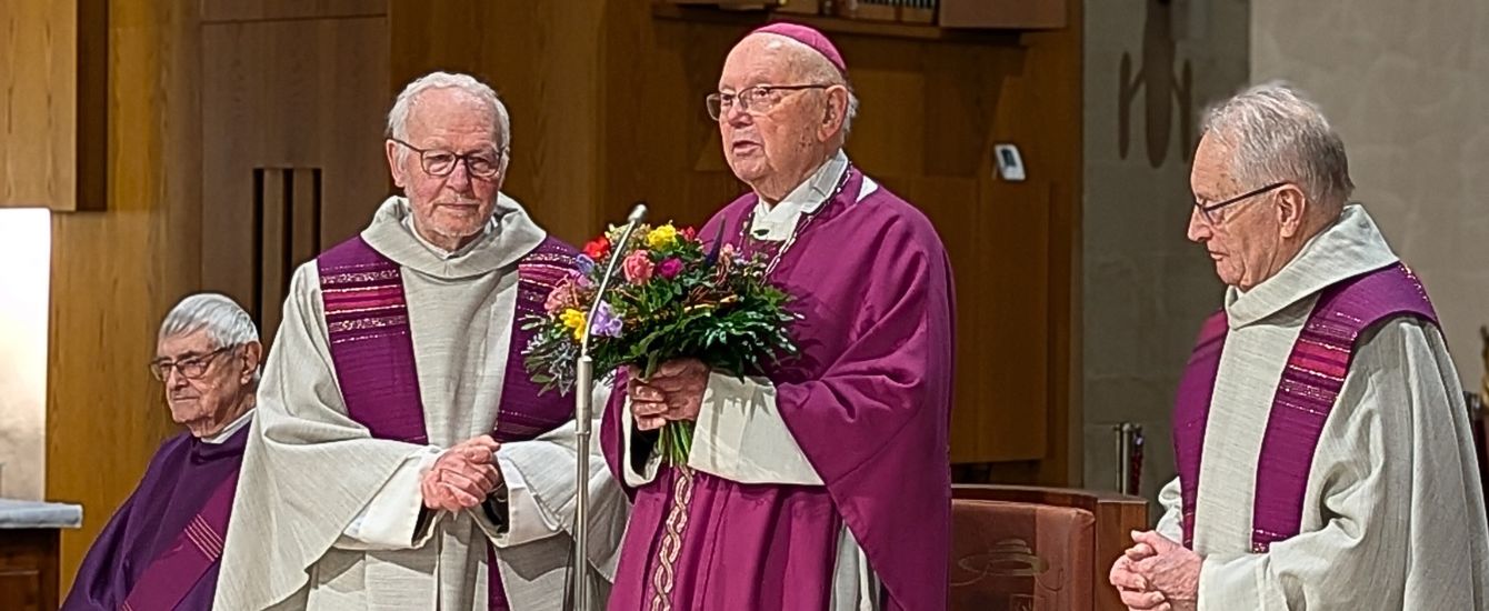 Bischof Leo beim Gottesdienst