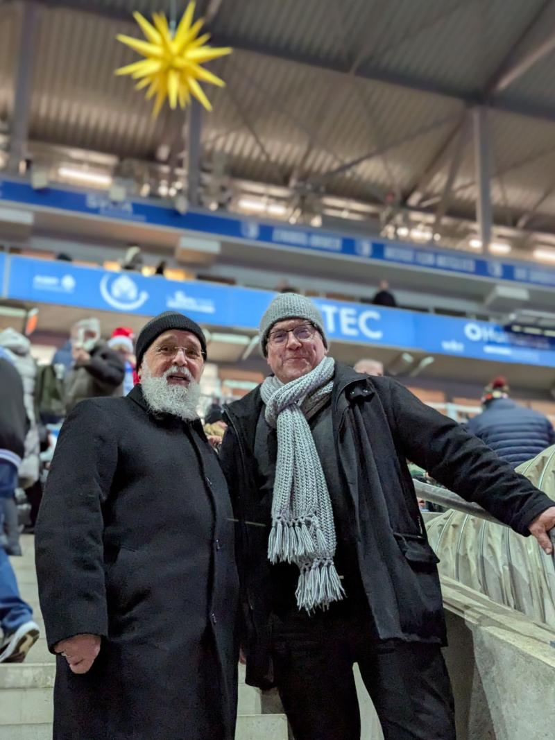 Bischof Feige und Bischof Kramer