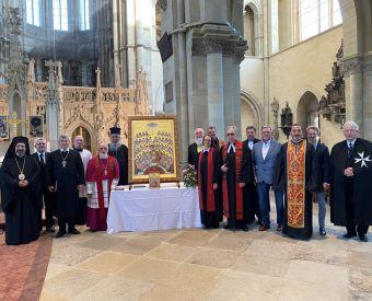 Kleriker in einer Kirche