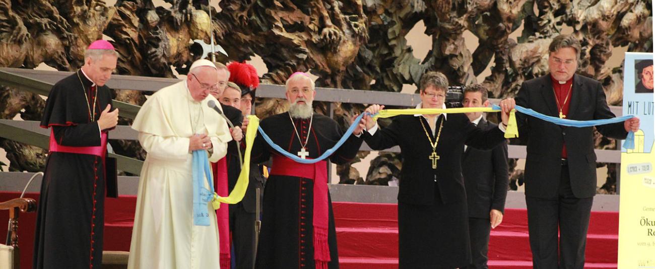 Kirchenobere und Papst