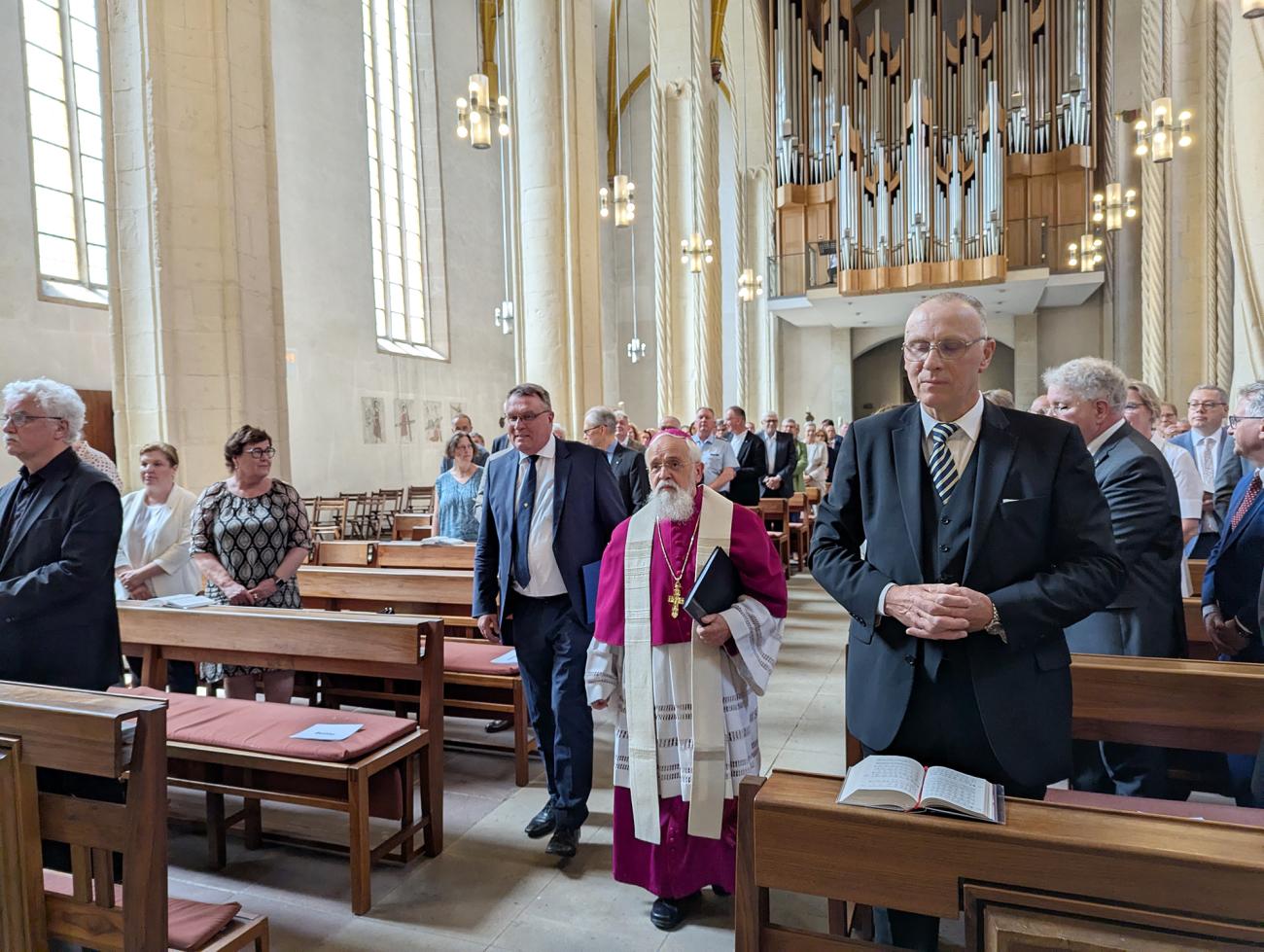 Gottesdienst mit Bischof Feige