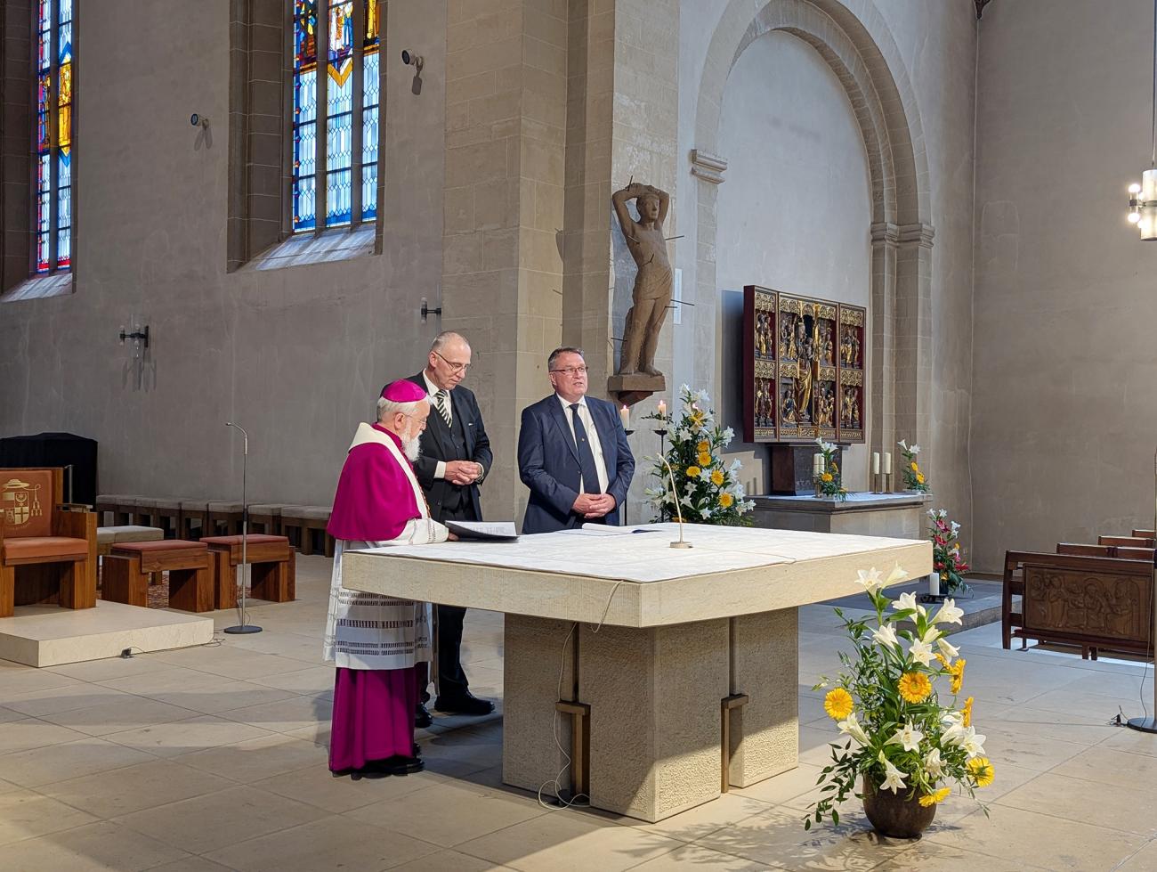 Gottesdienst mit Bischof Feige