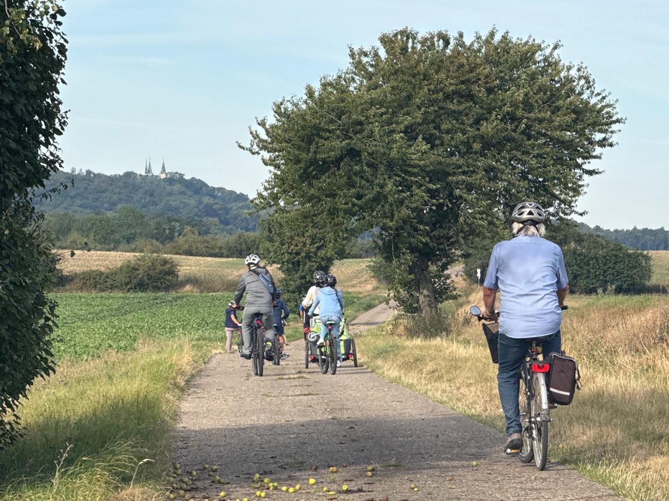 Impressionen Bistumswallfahrt 2025, Radpilgern