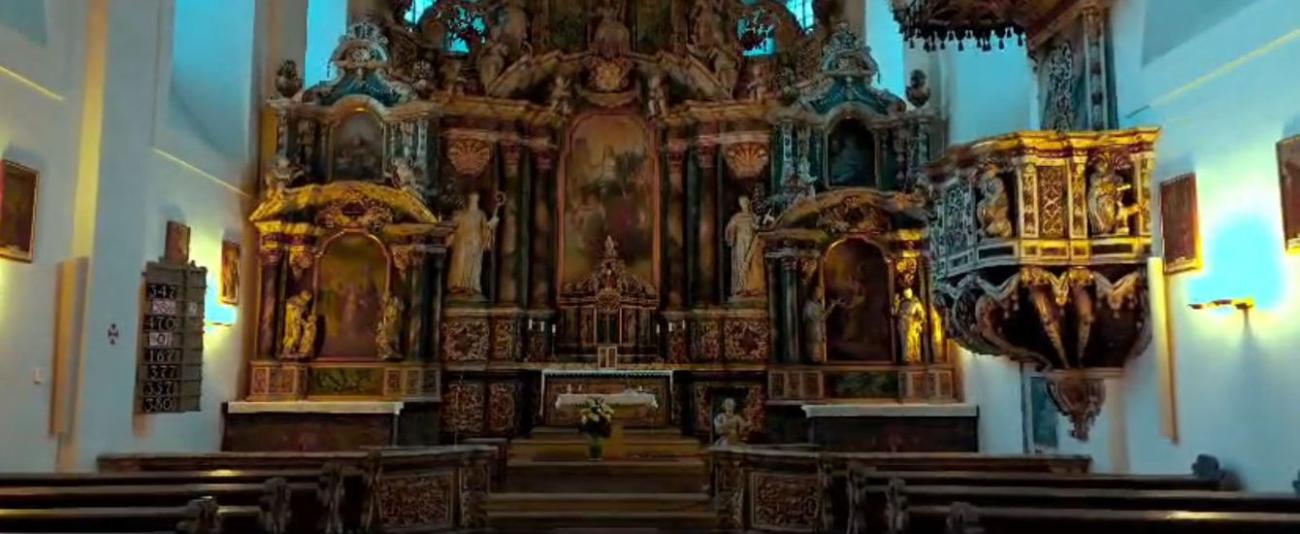 Innenraum der Klosterkirche Egeln