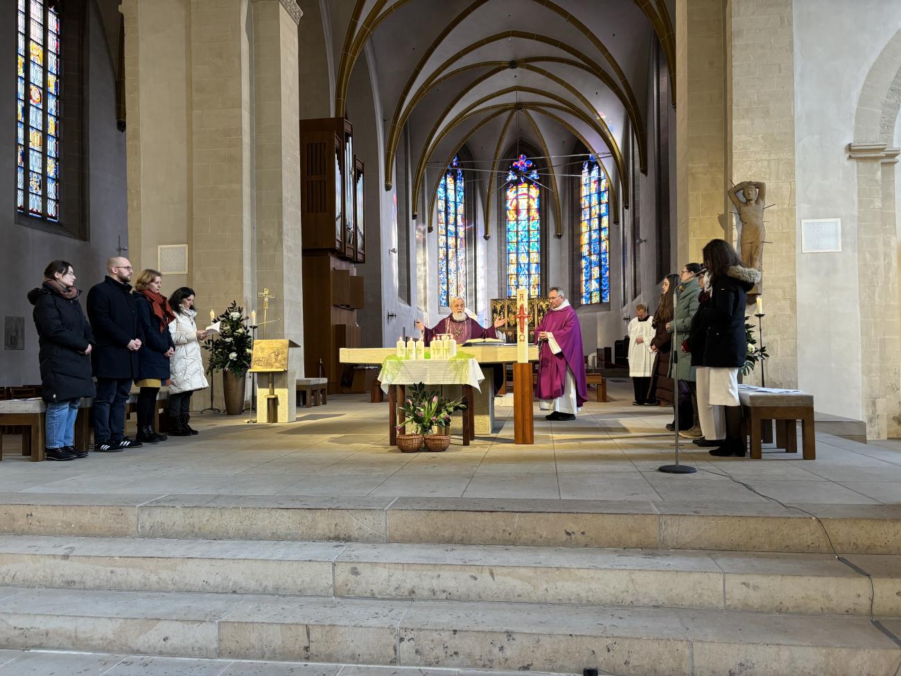 Gottesdienst mit den neu beauftragten Religionslehrer:innen in der Kathedrale St. Sebastian Magdeburg
