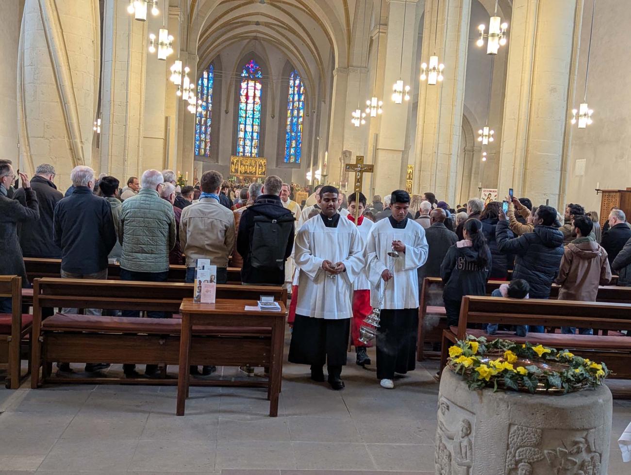 Auszug aus einem Gottesdienst