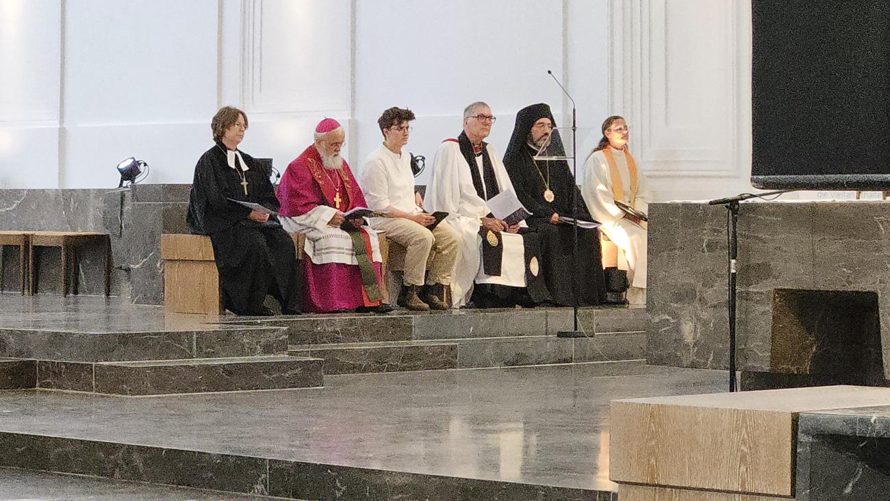 Bischof Feige beim ökumenischen Gottesdienst