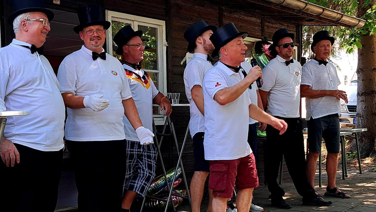 Eine Gruppe von Menschen