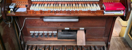 Details der Röver-Orgel in Aschersleben