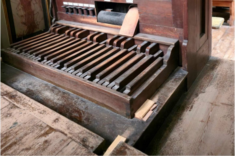 Details der Röver-Orgel in Aschersleben