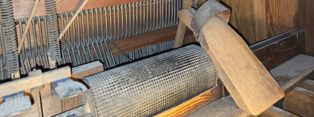 Details der Röver-Orgel in Aschersleben