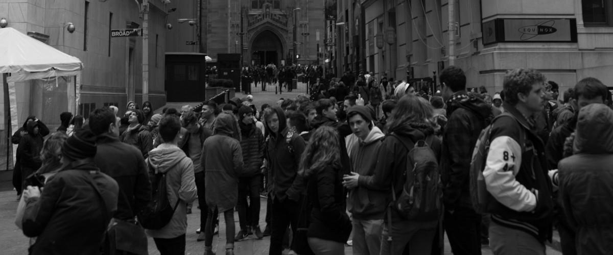 Menschen in New York