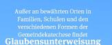 Glaubensunterweisung