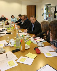 Blick in die Gesprächsrunde