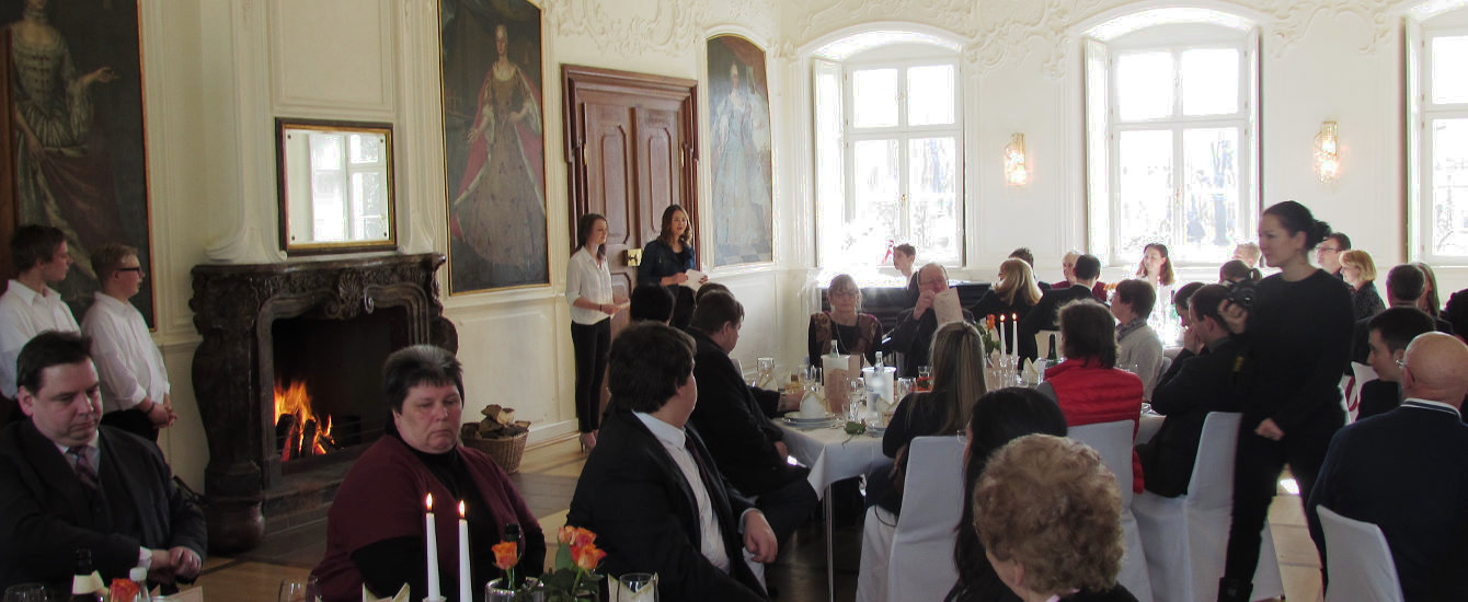 Blick in den Barocksaal