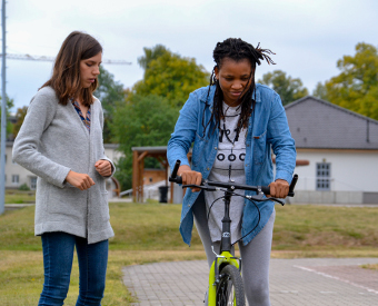 Die Freiheit, Fahrrad zu fahren